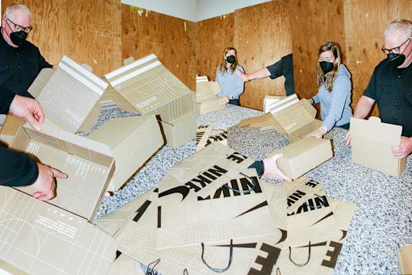 Nikes One Box halverer emballagen