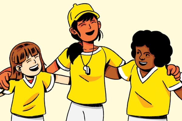 Encourager les filles à nouer des liens grâce au sport