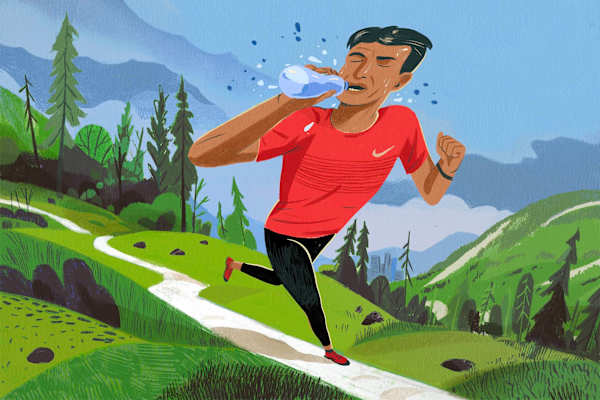 Tips van experts om verloren vocht snel aan te vullen na een work-out