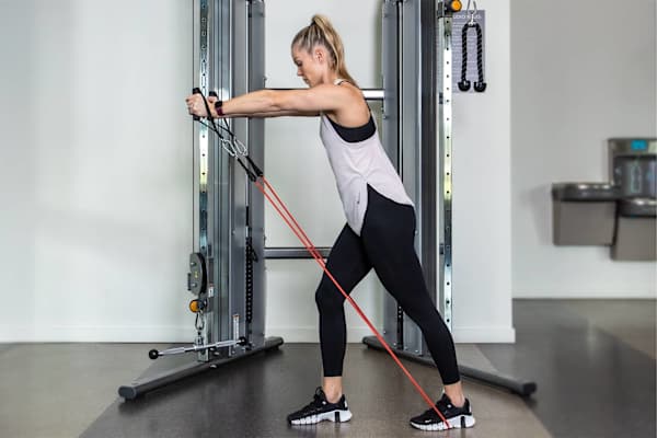 The Top 7 Resistance Band Chest Exercises, According to Trainers