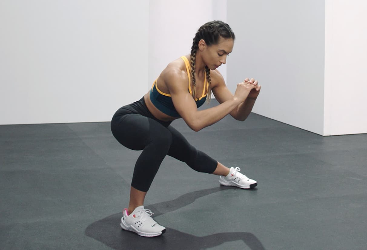 Perfekte side-lunges & variationer