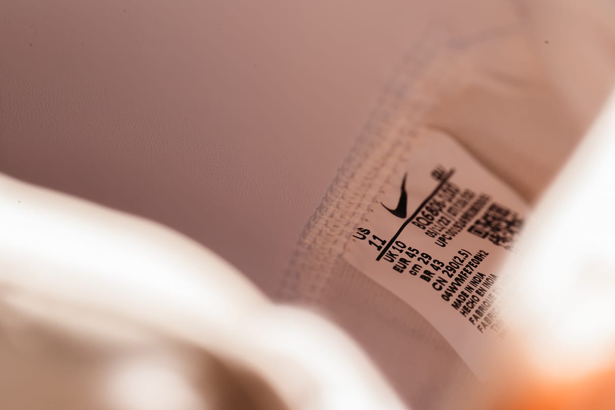 Guide des tailles Nike Blazer