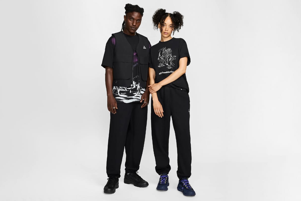 Nikeおすすめのレディース向けブラック スウェットパンツ