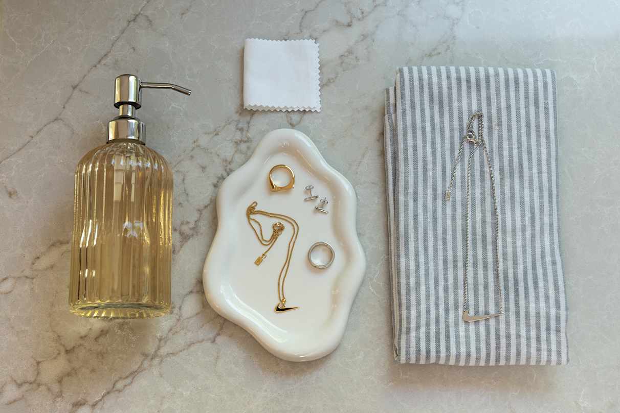 How to Clean and Care for Nike Jewelry: Gold Vermeil, Rhodium, and 14K Gold