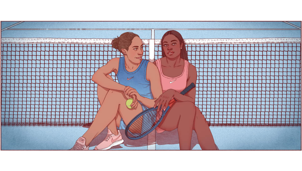 Et interview med Madison Keys og Sloane Stephens