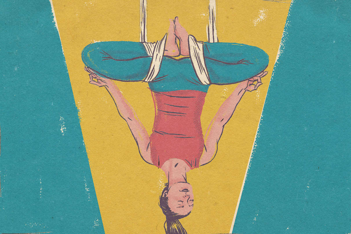 Quatre bienfaits du yoga aérien 