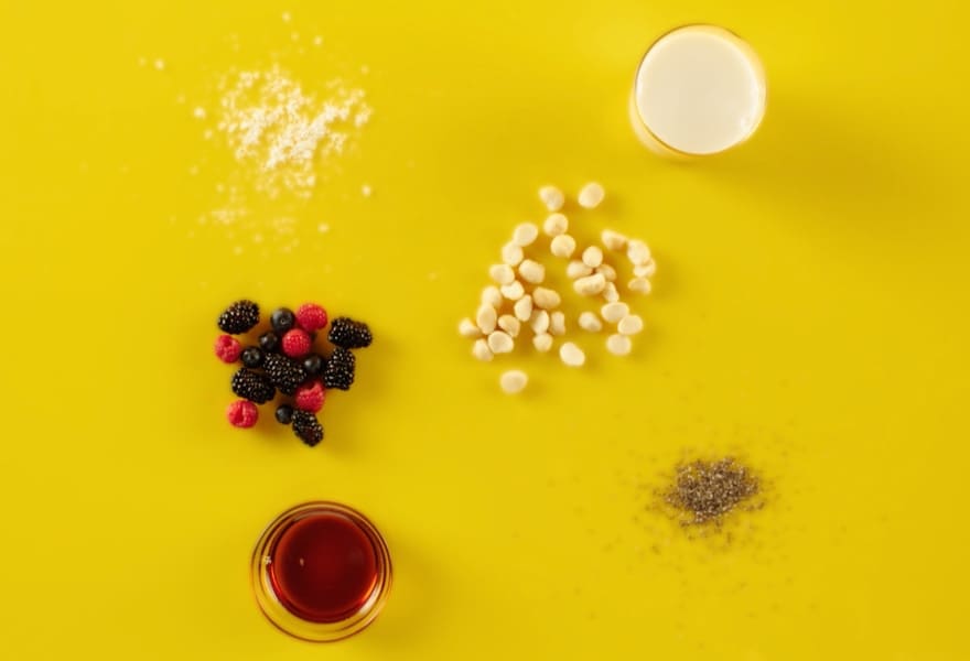 Chia-Beeren-Bowls