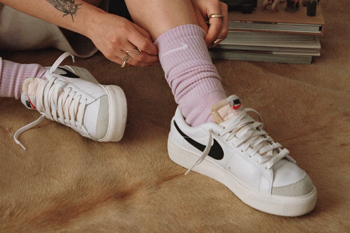 The best white sneakers by Nike. Nike ID