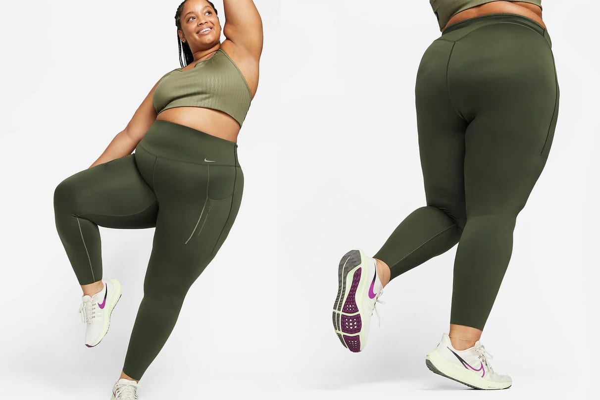 MEJING Legging De Yoga Grande Taille En Maille Noire Pour Femme Avec Poches, Taille Haute, Contrôle Du Ventre Et Leggings Résistants Aux Squats, Brun