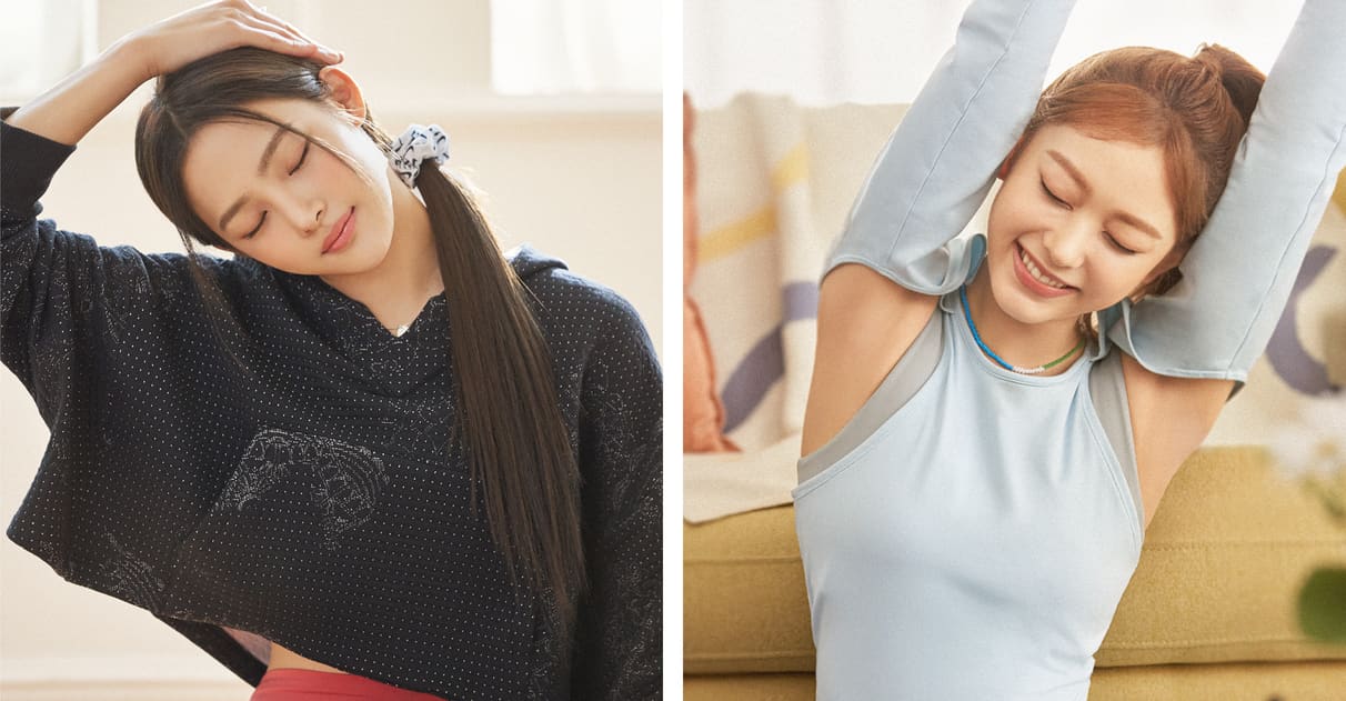 뉴진스 민지와 해린: 기분 좋은 하루를 보내는 에너지
