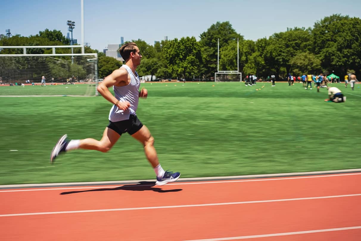 3 entrenamientos de pista que mejorarán tu velocidad. Nike MX