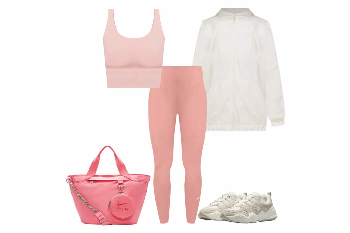 5 cute athleisure outfits by Nike. Nike CA