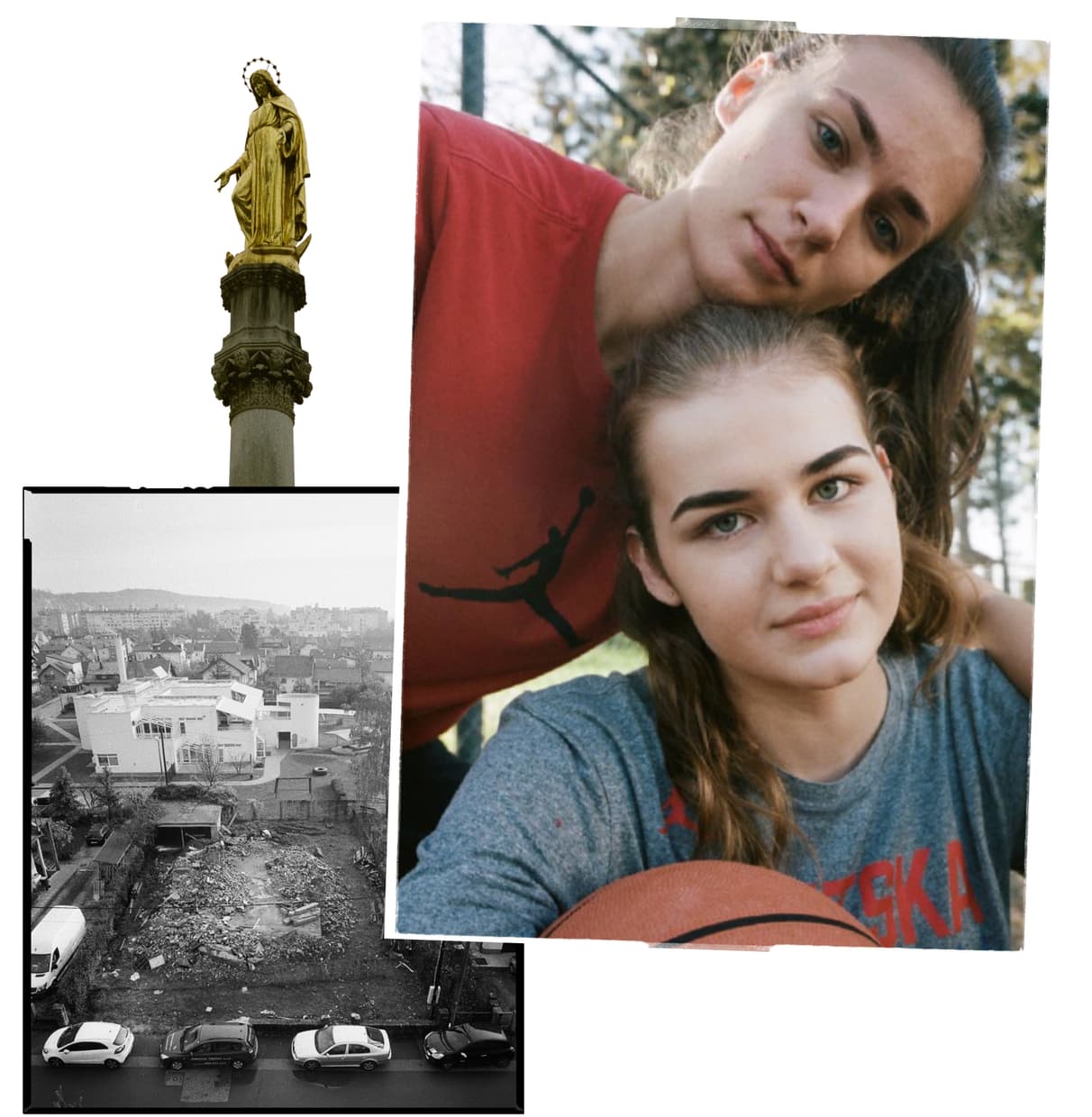 A pálya mentén: Gajnice, Horvátország