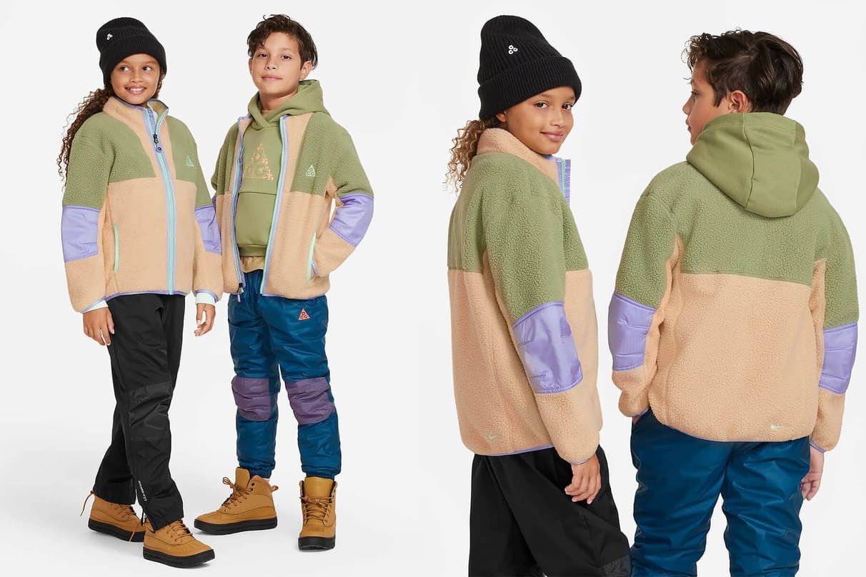 キッズにおすすめのNikeフリースジャケット
