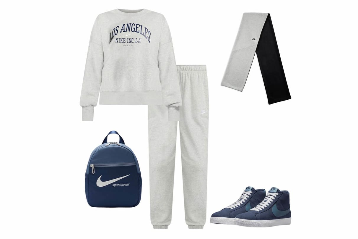 5 cute cold weather outfits by Nike. Nike AT