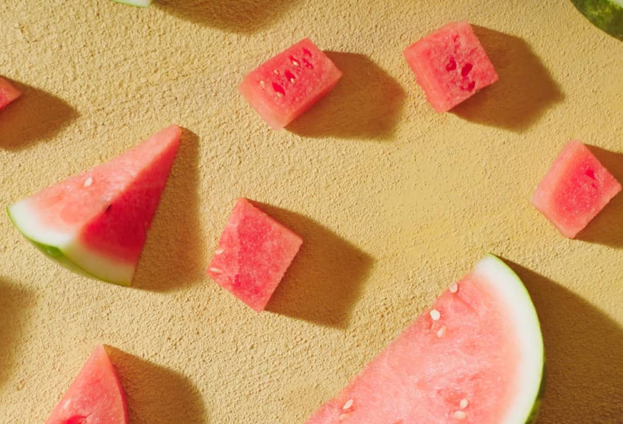 Smoothie rigenerante all'anguria