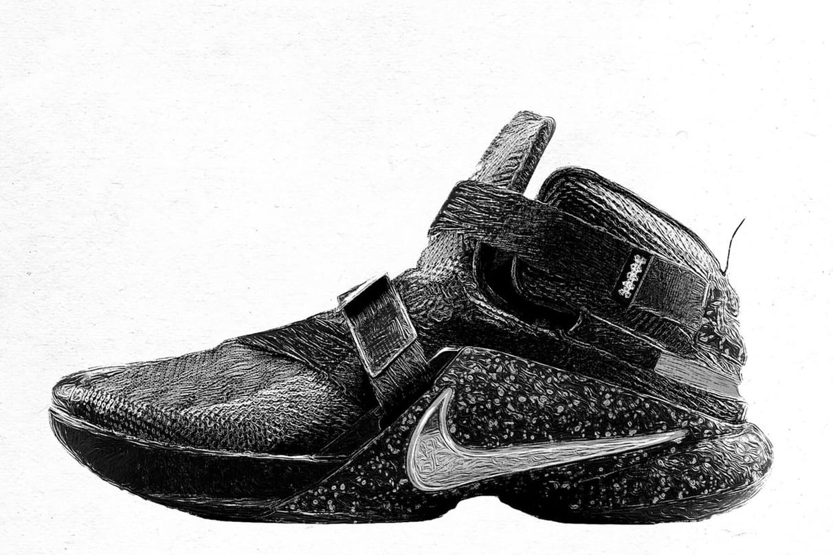 The history and legacy of the LeBron Soldier basketball shoe. Nike SI