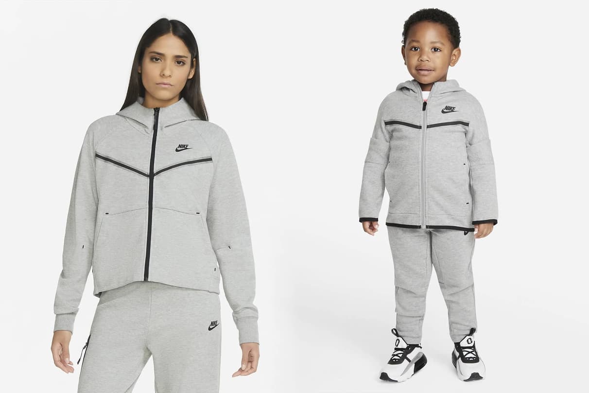 Compra looks Nike a juego para toda la familia