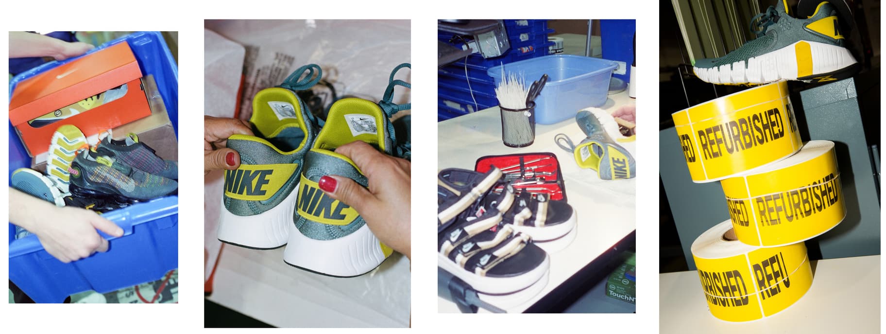 Mise reverzní logistiky Nike pro záchranu milionů bot