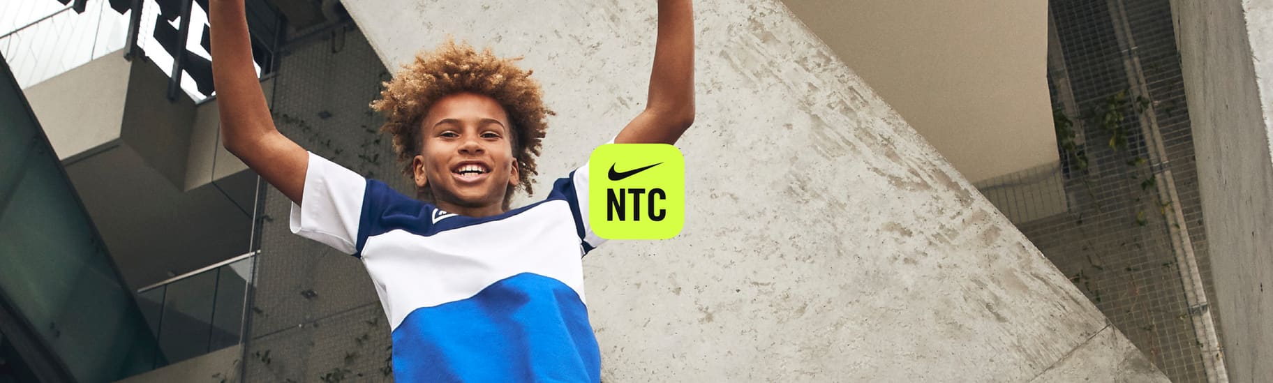 Ensinar as crianças a contribuírem, Junta-te à Nike Training Club