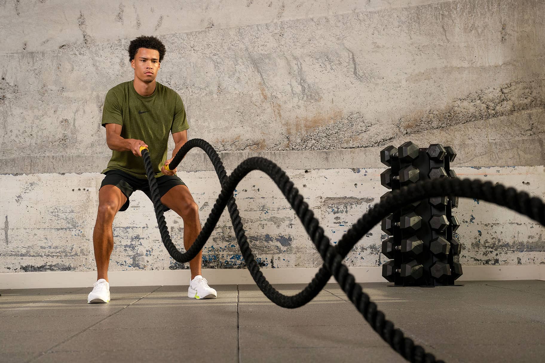 Battle Rope Descrizione Benefici Ed Esercizi Nike IT