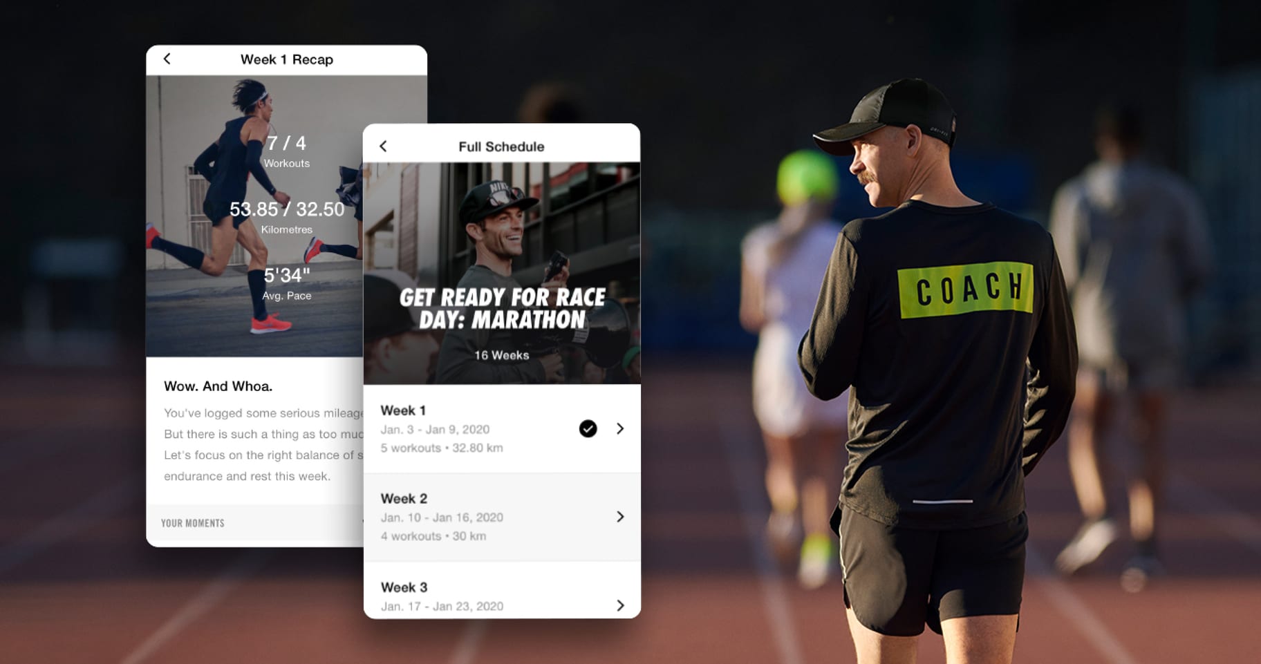 calibrate nike run club app