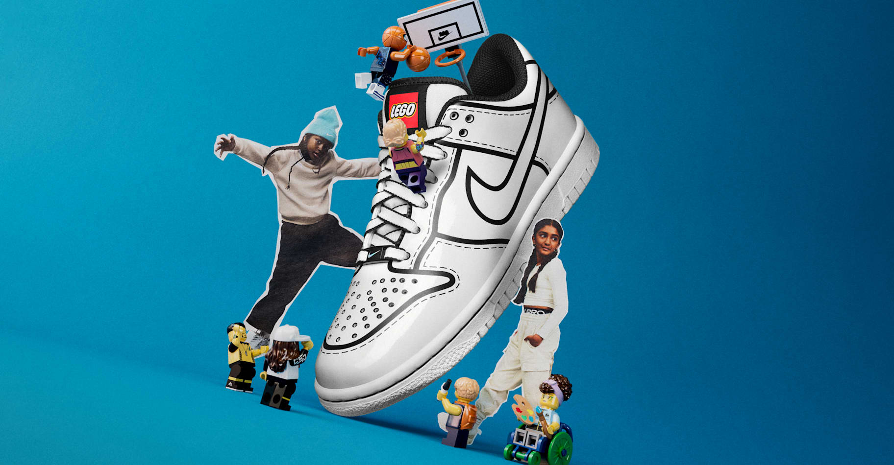 Parceria da Nike com a LEGO®