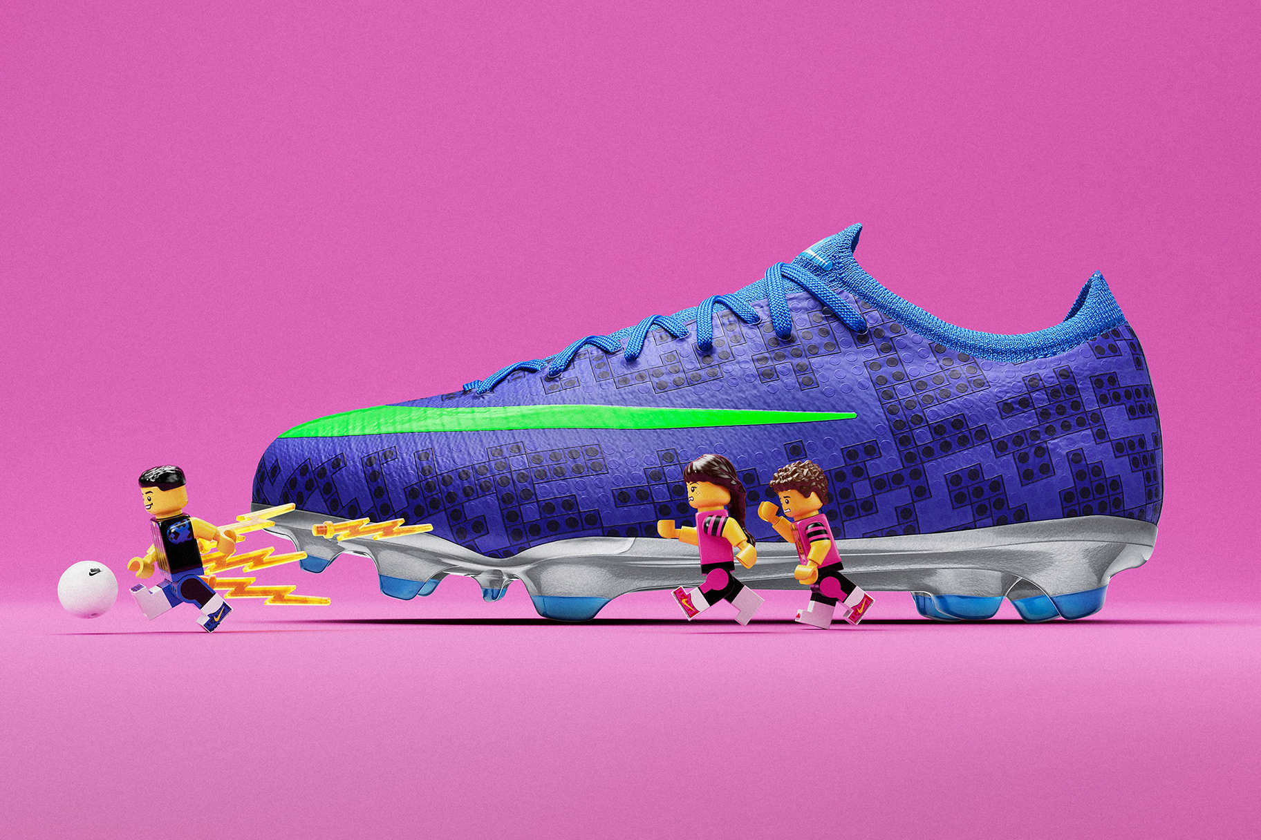 The Nike Football x LEGO® Collection for Kids Makes Football Even More Fun 