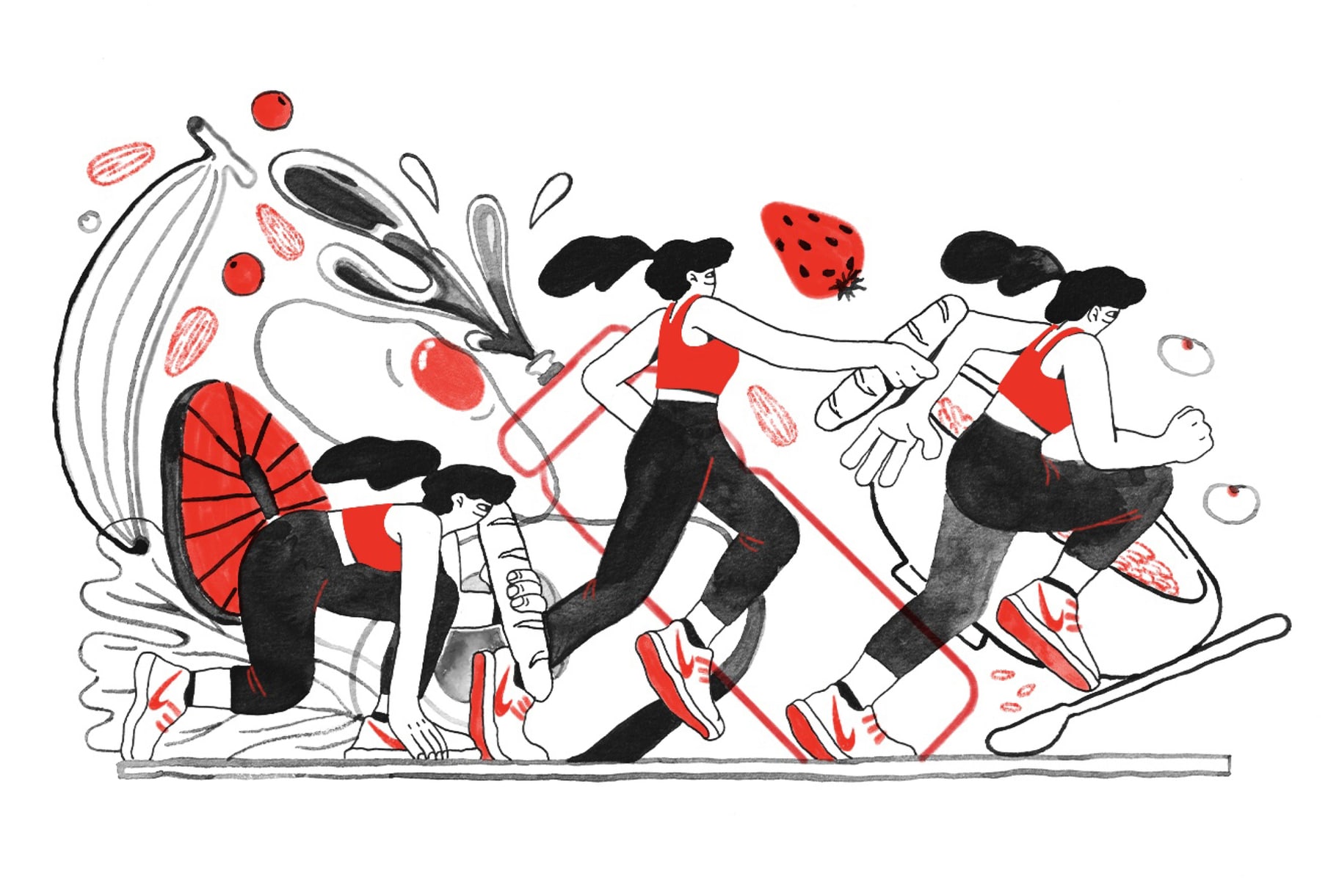 What to Eat Before, During and After a Run.