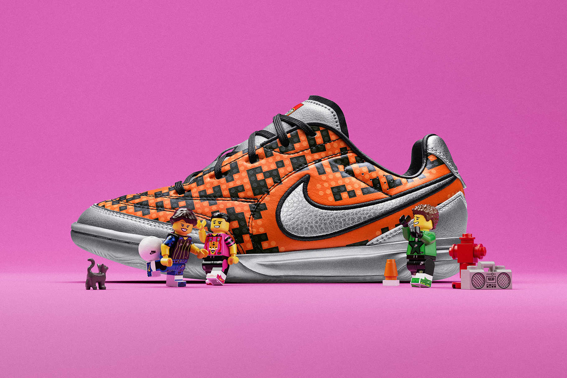 The Nike Football x LEGO® Collection for Kids Makes Football Even More Fun 