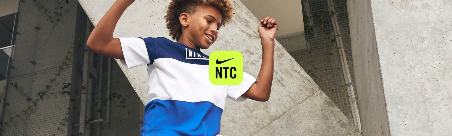 Trene barn til å ta valg, Bli med i Nike Training Club