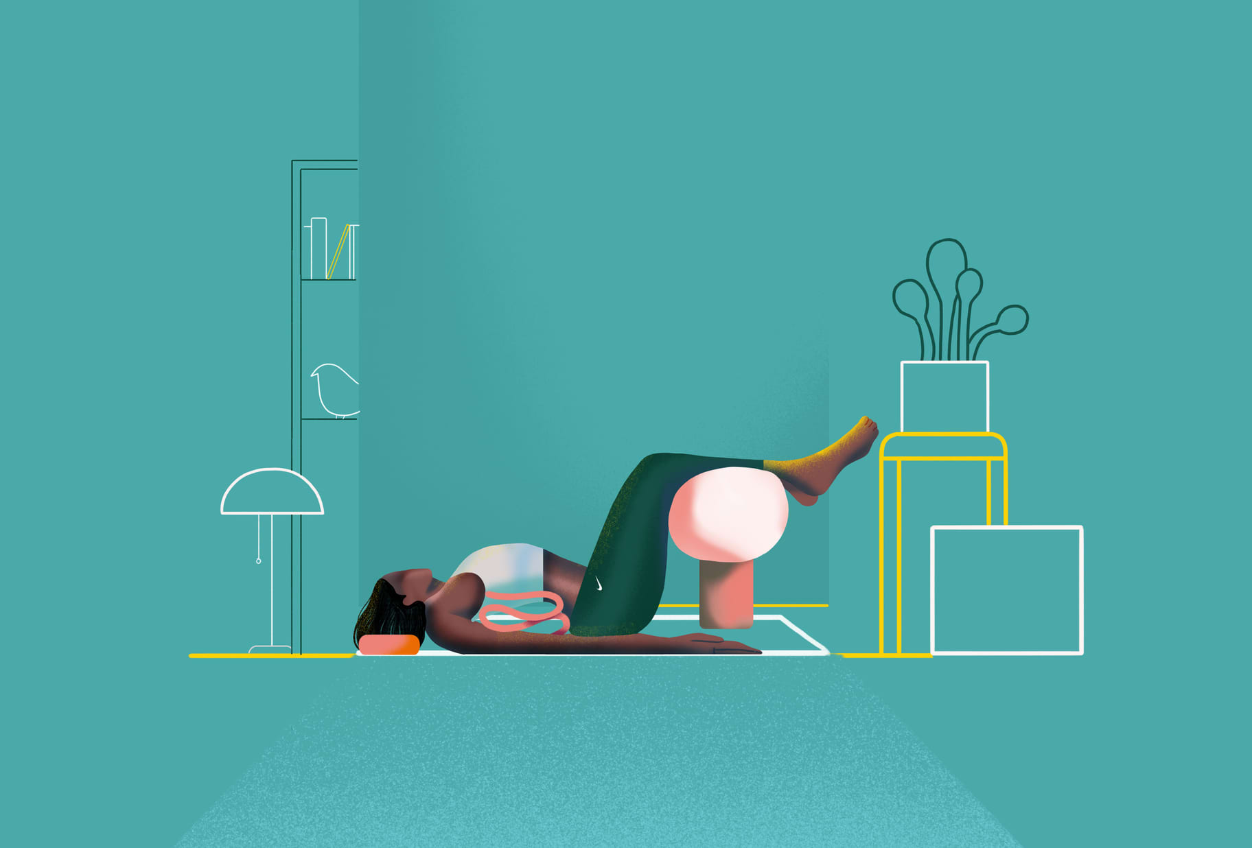 Que são as posturas de yoga que te ajudam a relaxar?