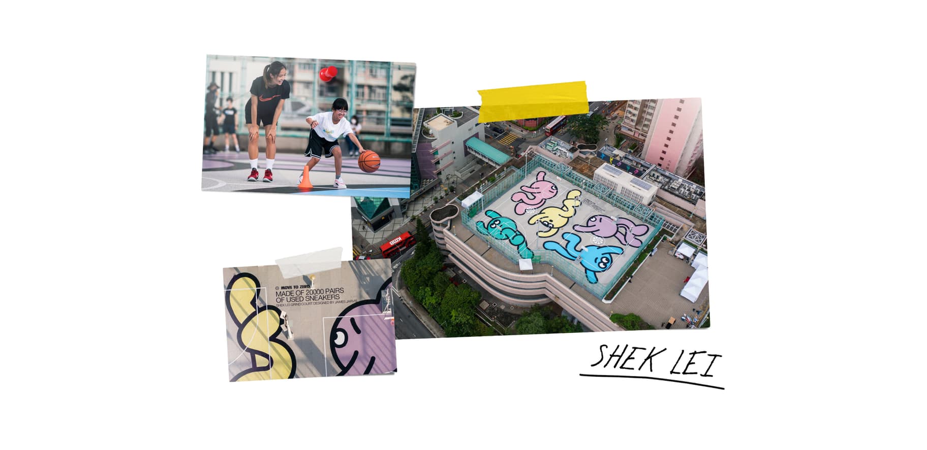 Ponad chmurami: boiska na dachach w Hongkongu