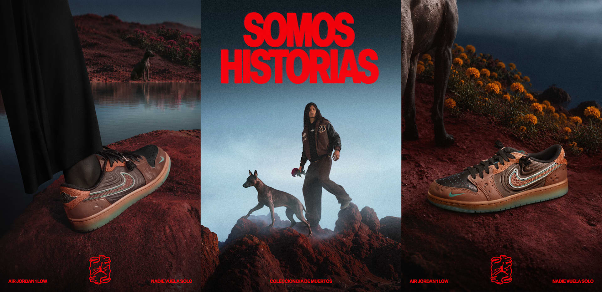 Sitio web oficial de Nike, AIR JORDAN 1 LOW <br>“SOMOS HISTORIAS”