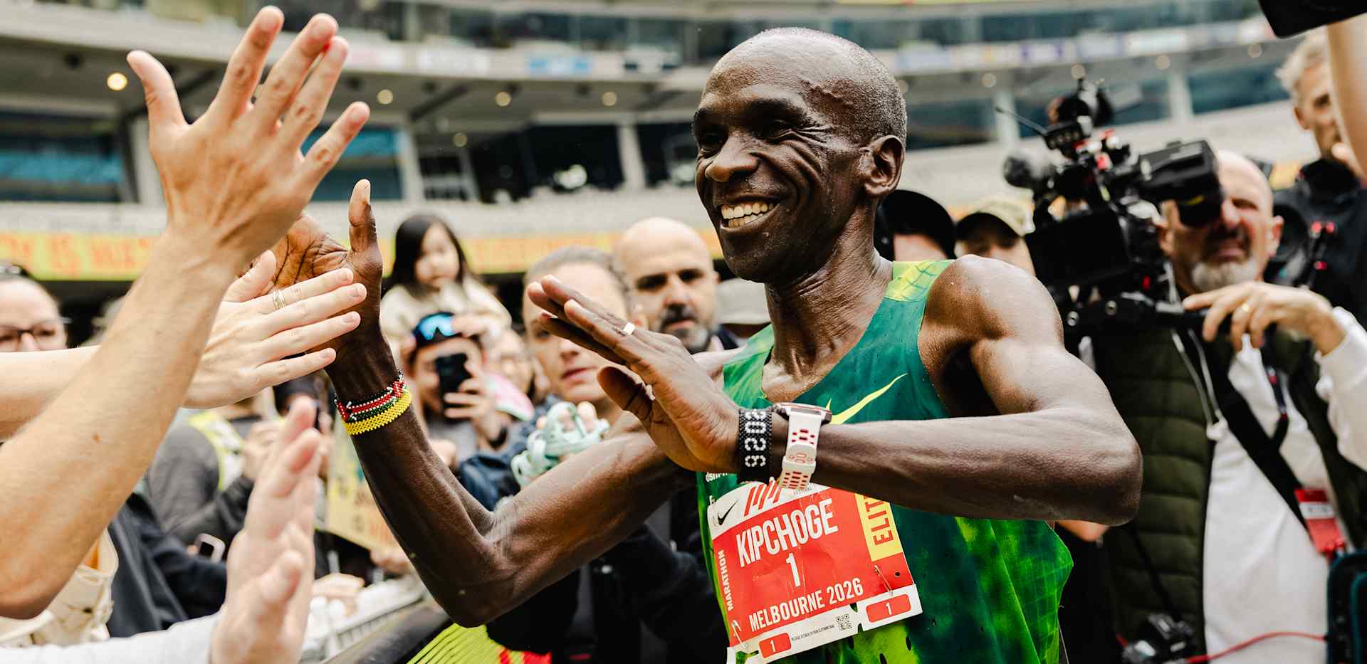 the goat in every way, Melbourne Marathon Champion