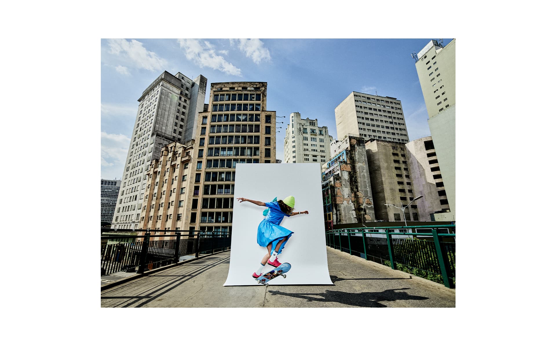 La magie du skateboard