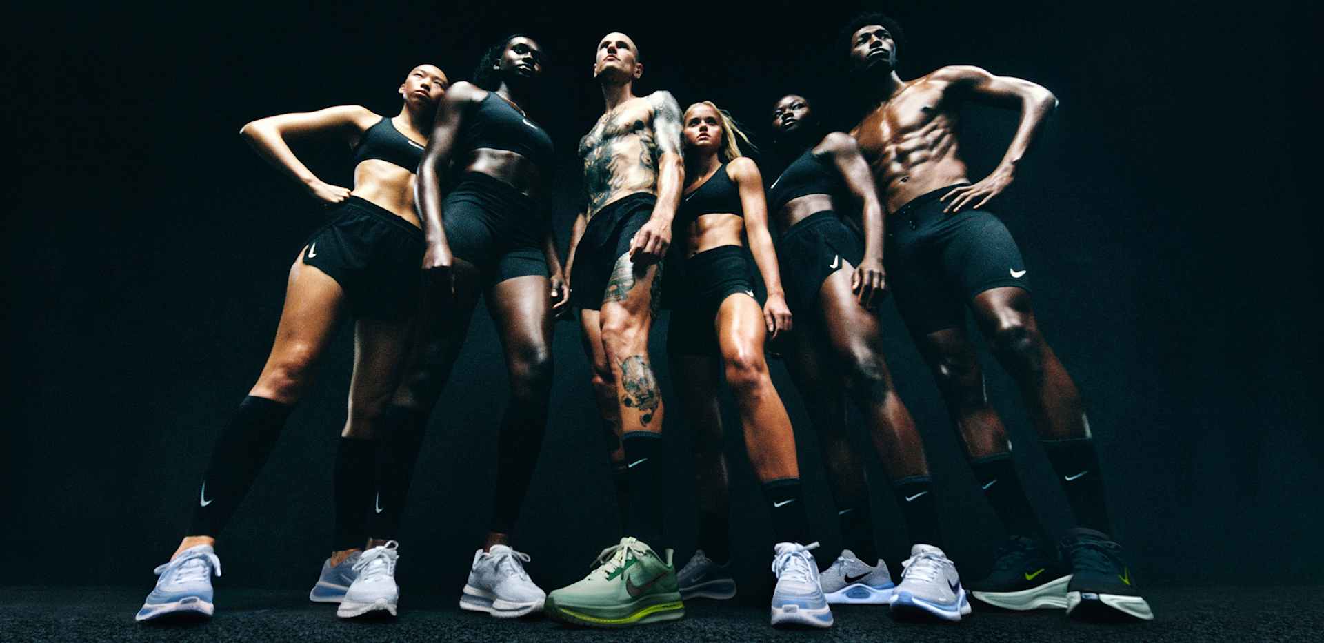 Nike běhání po silnici