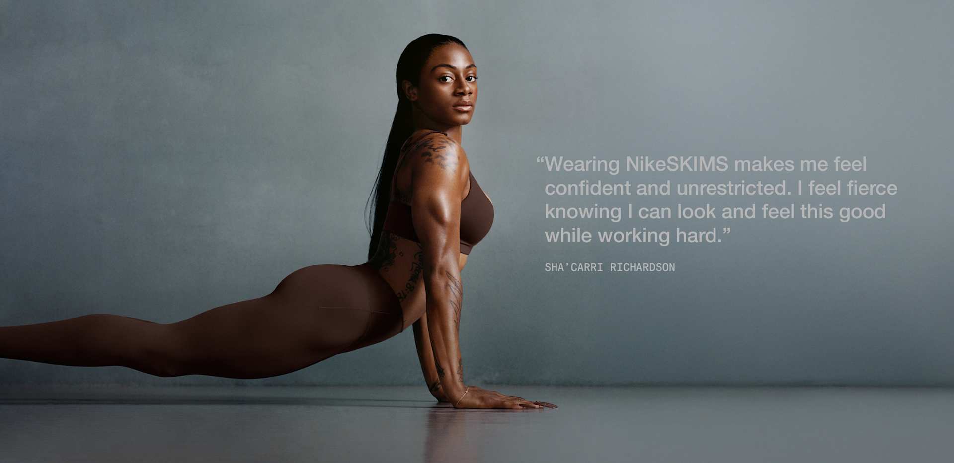 “My body is my temple. As it has evolved, matured and given me my two greatest gifts, I continue to honor it and embrace it at every phase.” Serena Williams