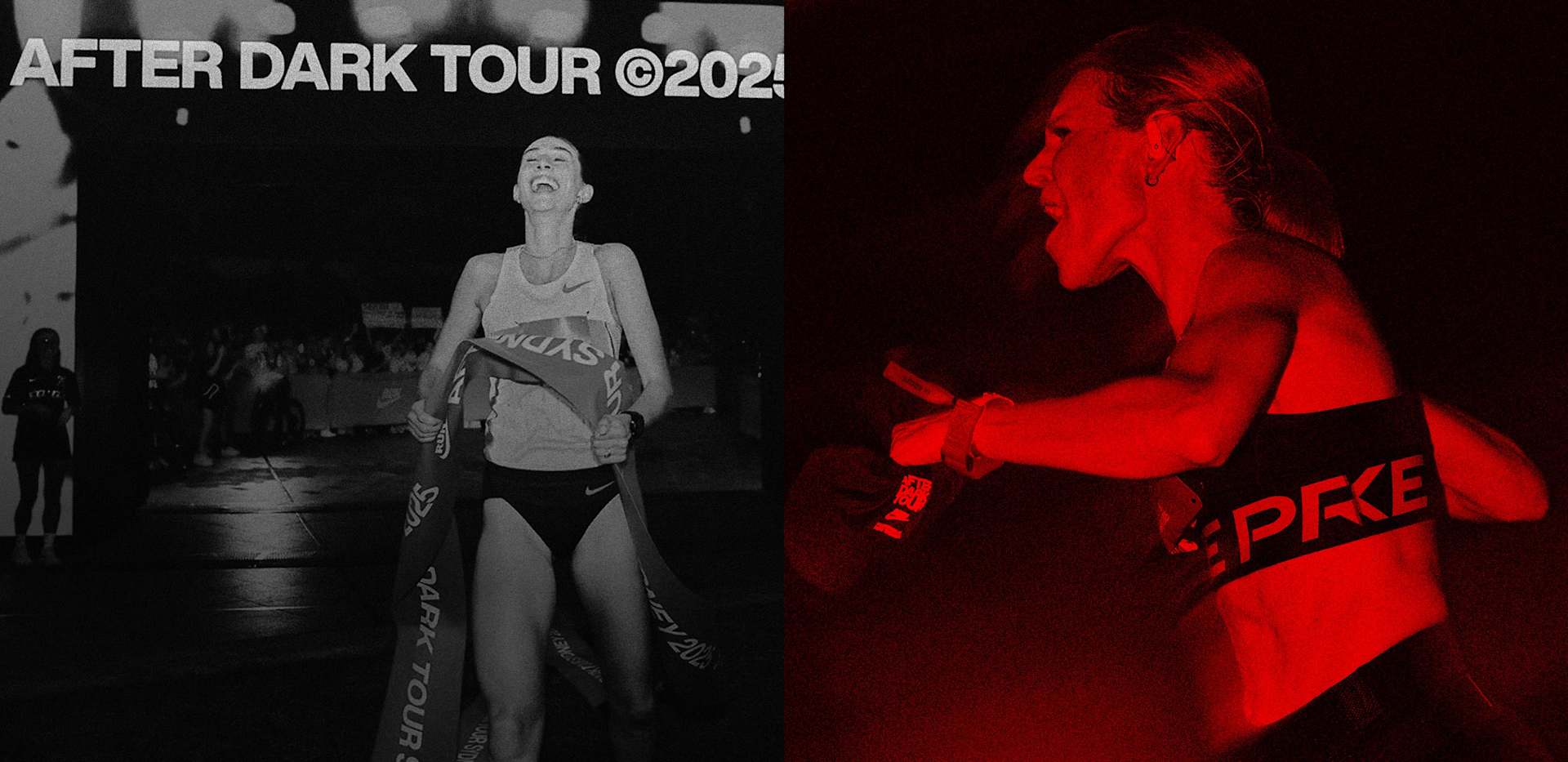 Running home, RACE THE <br>NIGHT AWAY