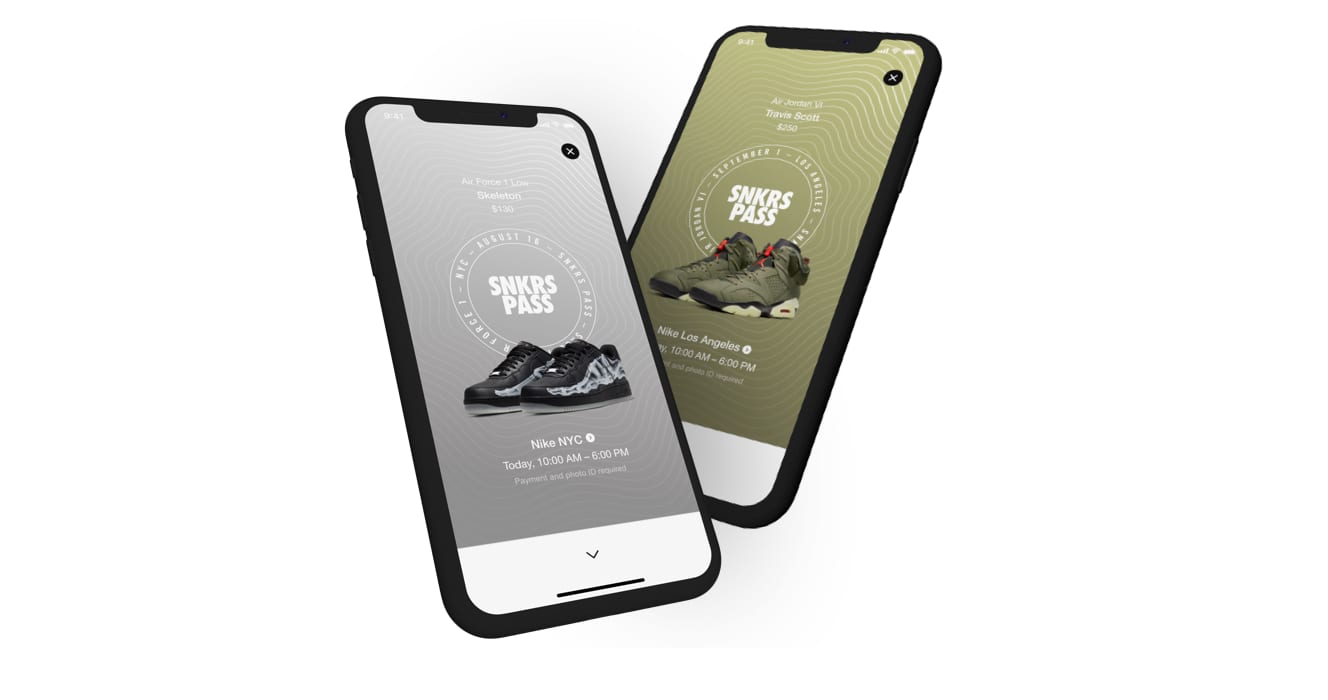 แอพรองเท้าผ้าใบ Nike SNKRS
