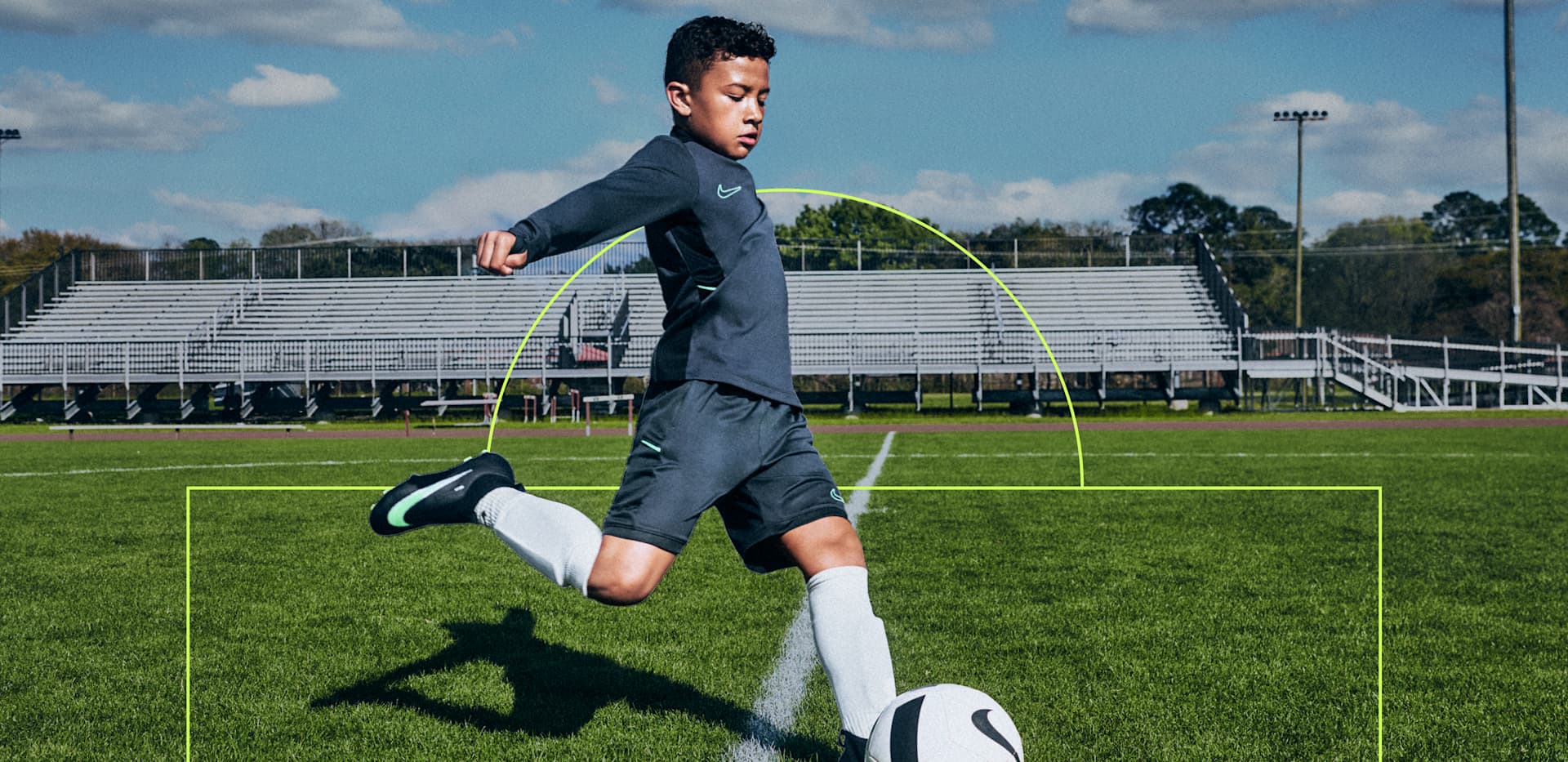 Sitio web oficial de Nike, El esfuerzo no descansa 