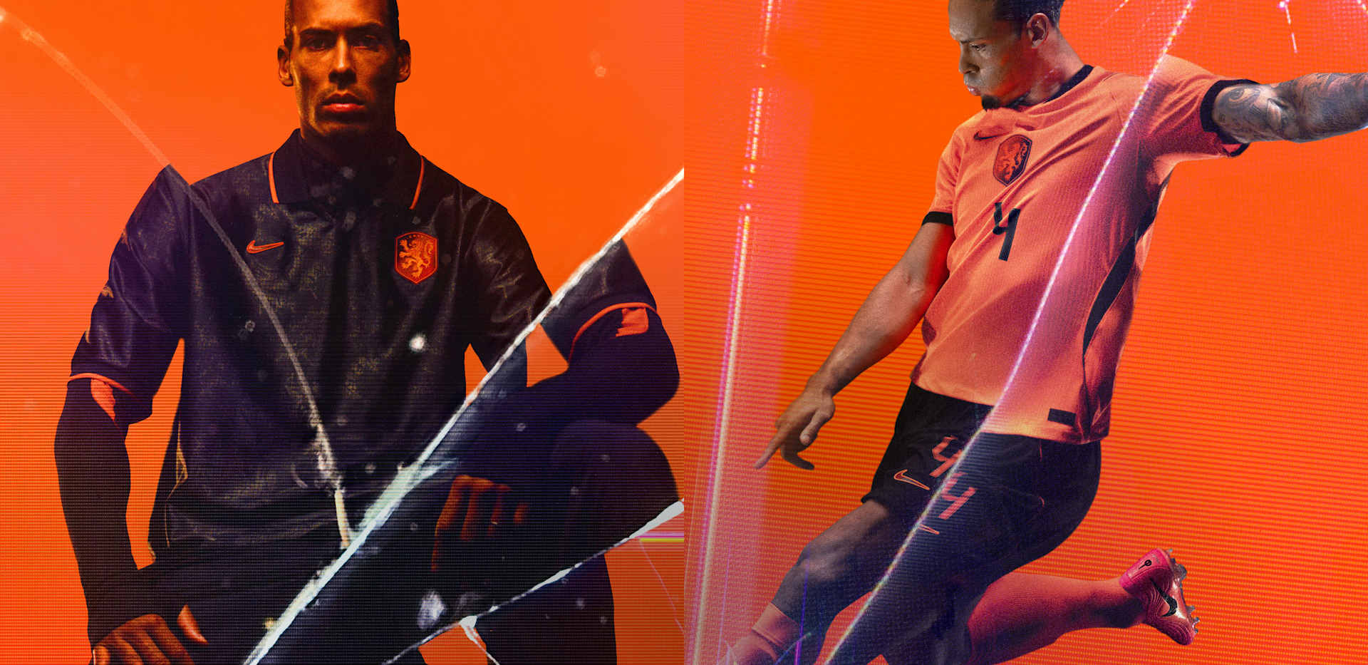 Voetbal Op Z'n Felst, Collectie van het Nederlands elftal