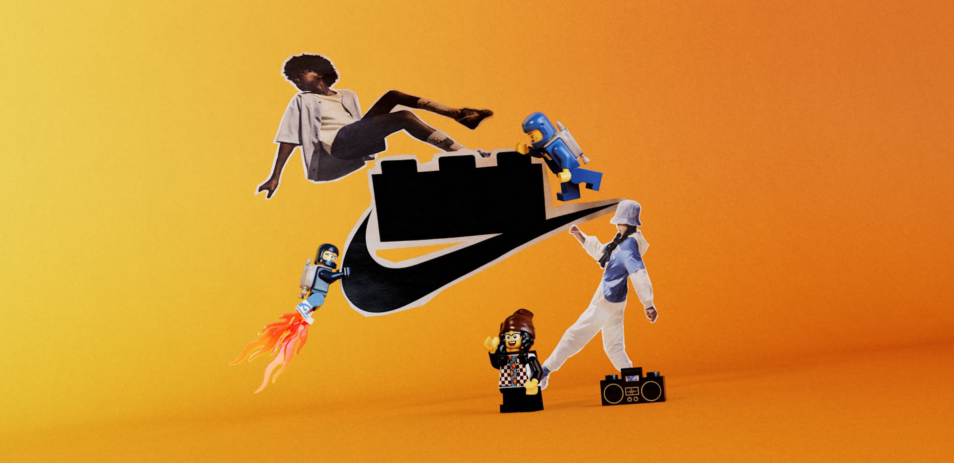 나이키와 LEGO® 파트너십