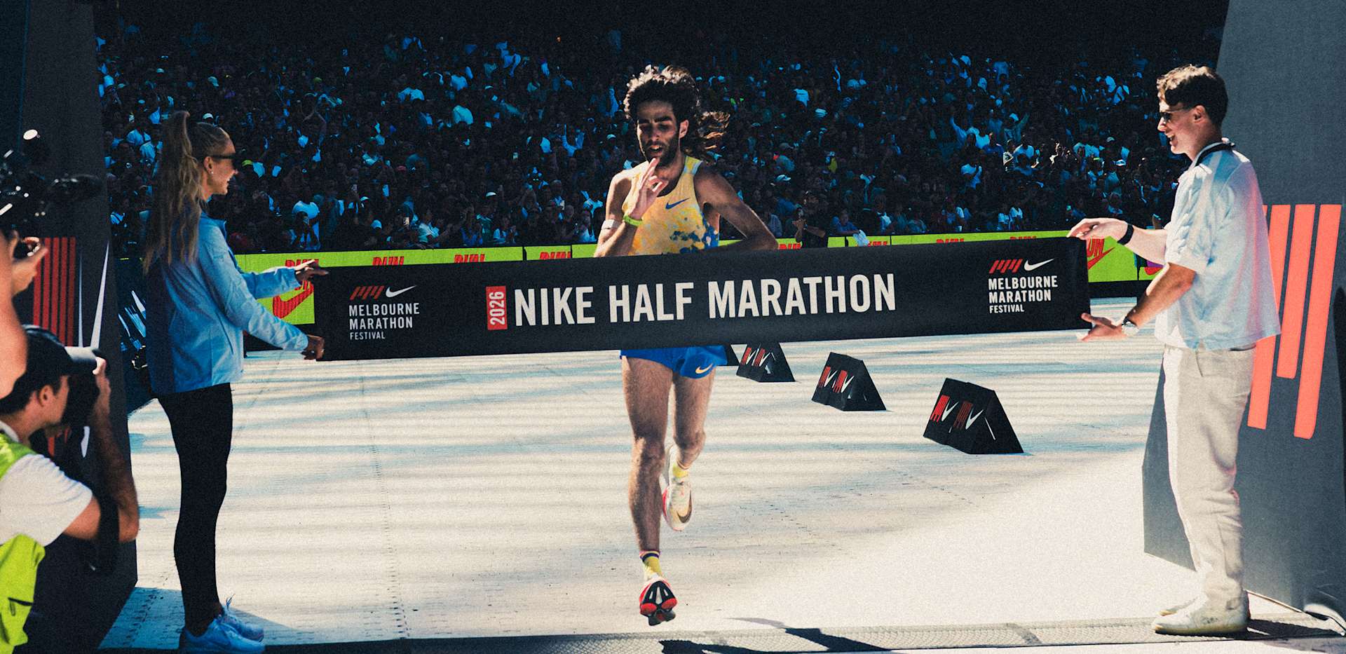 top spot on home soil, Melbourne Half-Marathon Champion
