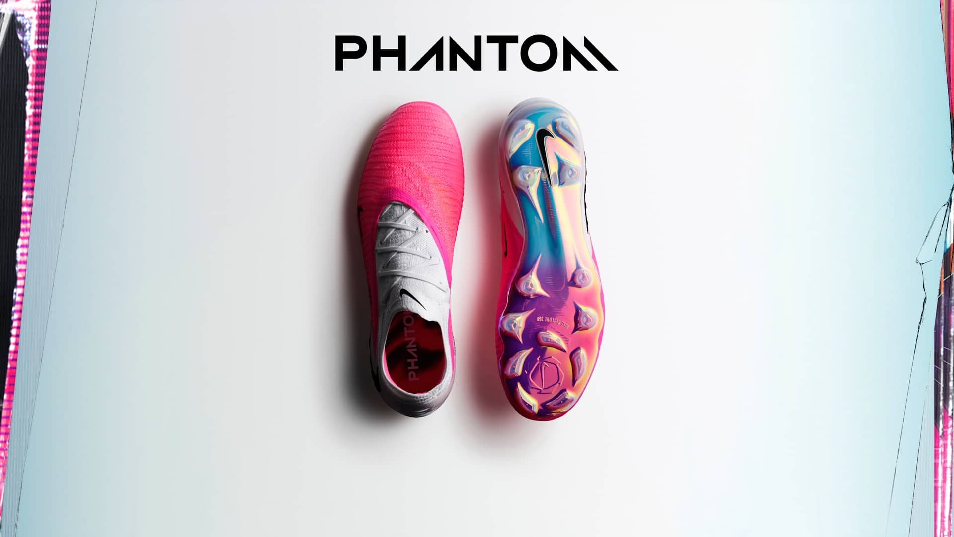 รองเท้าฟุตบอล Phantom, ดีไซน์มาเพื่อลูกเตะสุดแม่น