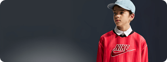 Sizes for All, 나이키 키즈 신발, 의류 및 액세서리. NIKE.COM , slide 3 of 3