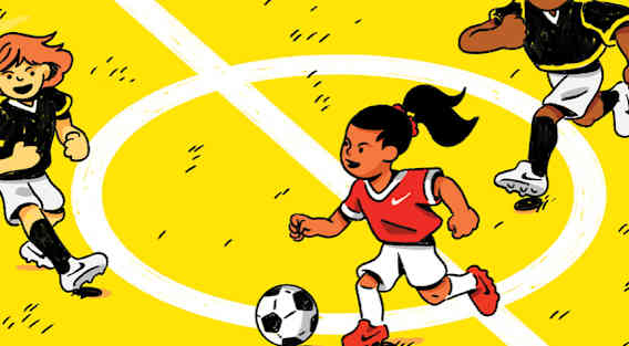 鼓勵女孩們透過運動建立連結