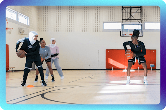 Coaching hijabi athletes, slide 3 of 3