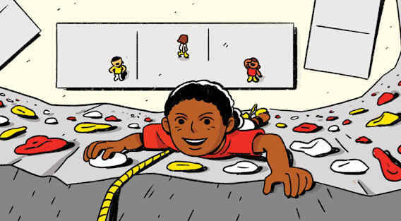 Lê isto em seguida, Fazer com que as raparigas continuem a praticar desporto, slide 5 of 5