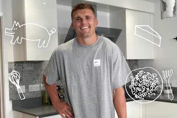 Receitas para atletas: o carbonara de Henry Slade